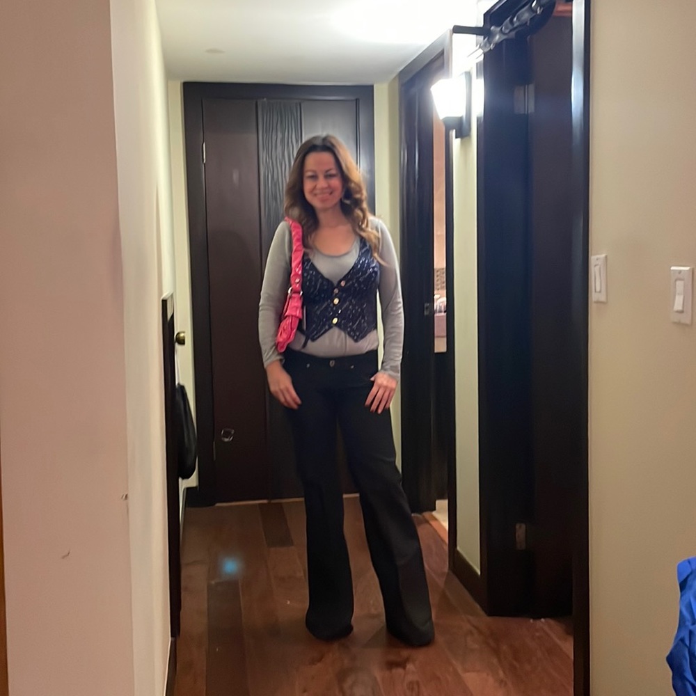 Guess vest blue size Medium